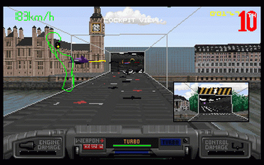 Игра Slipstream 5000, скриншот
