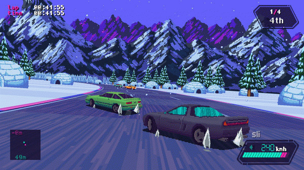 Игра Slipstream, скриншот