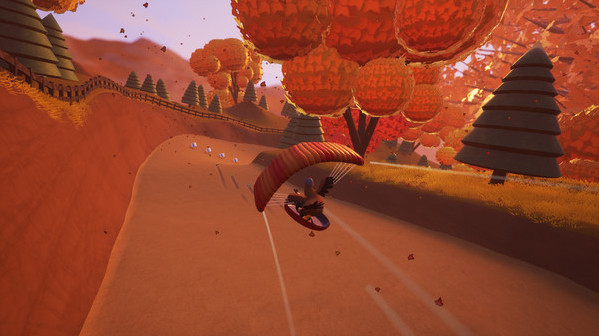 Игра Slopecrashers, скриншот