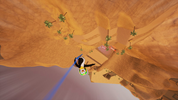 Игра Slopecrashers, скриншот