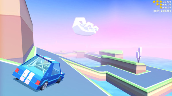 Игра Slowdrive, скриншот