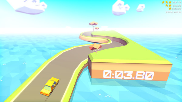Игра Slowdrive, скриншот