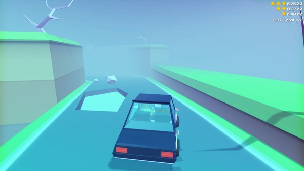 Игра Slowdrive, скриншот