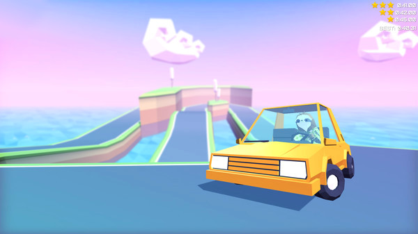 Игра Slowdrive, скриншот