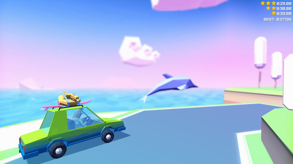 Игра Slowdrive, скриншот