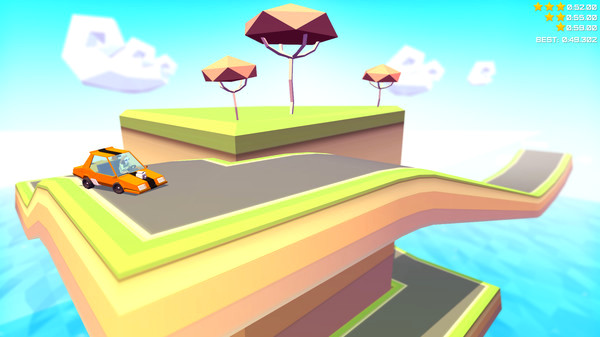 Игра Slowdrive, скриншот