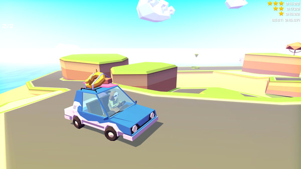 Игра Slowdrive, скриншот
