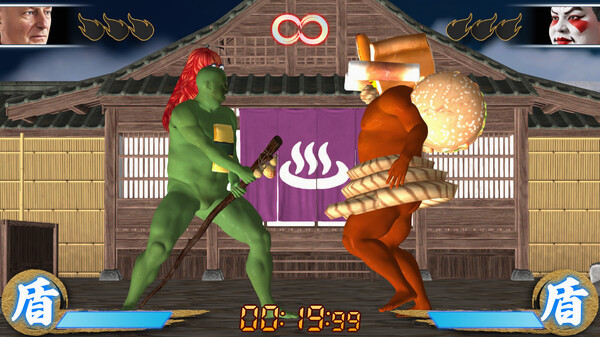 Игра SLOWLY FIGHTER, скриншот