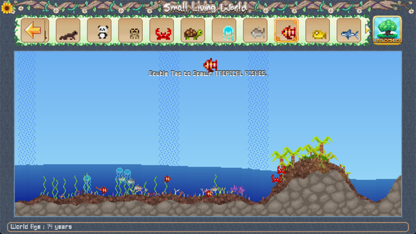 Игра Small Living World, скриншот