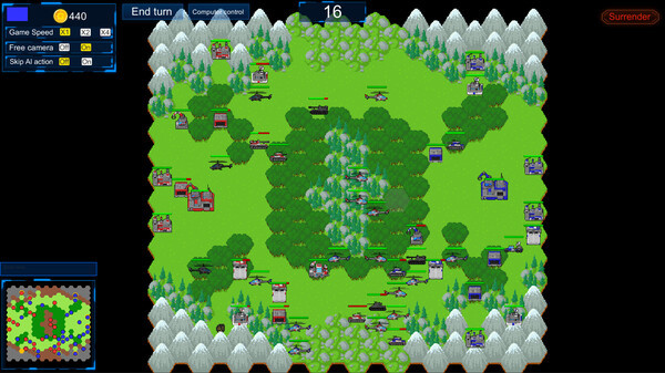 Игра Small War, скриншот