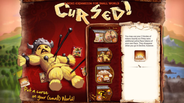 Игра Small World - Cursed!, скриншот
