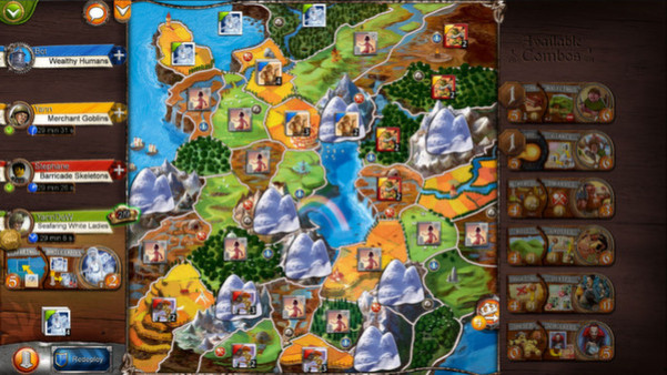 Игра Small World, скриншот