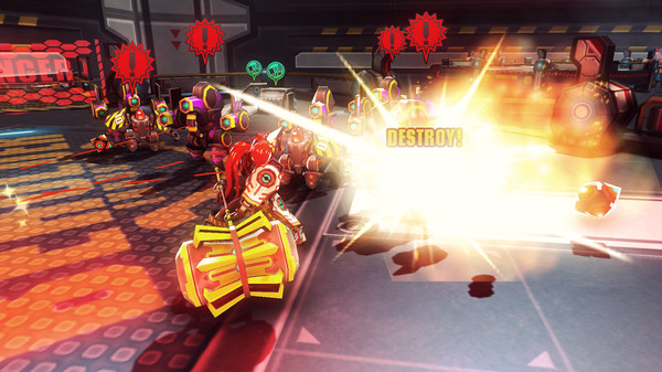Игра SMASHING THE BATTLE, скриншот