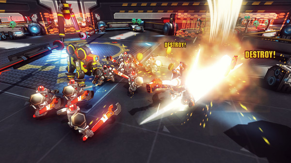 Игра SMASHING THE BATTLE, скриншот