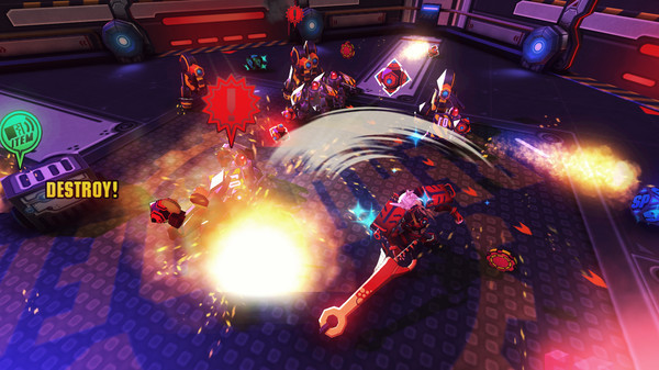 Игра SMASHING THE BATTLE, скриншот