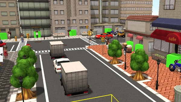 Игра SMILE GAME BUILDER Modern City Resource Pack Vol.1, скриншот