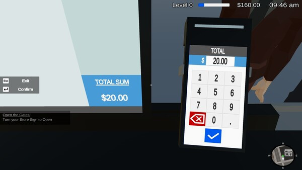 Игра Smoke Shop Simulator, скриншот