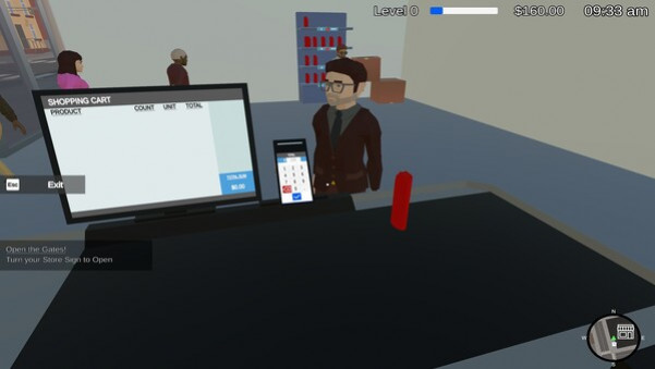 Игра Smoke Shop Simulator, скриншот