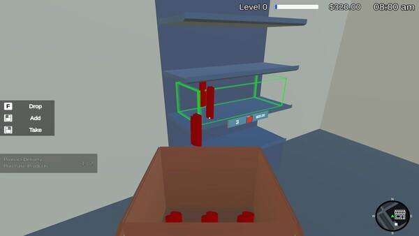 Игра Smoke Shop Simulator, скриншот