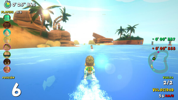 Игра Smoots Crazy Wave, скриншот