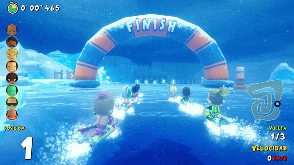 Игра Smoots Crazy Wave, скриншот