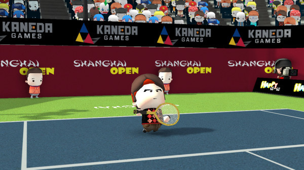 Игра Smoots World Cup Tennis, скриншот