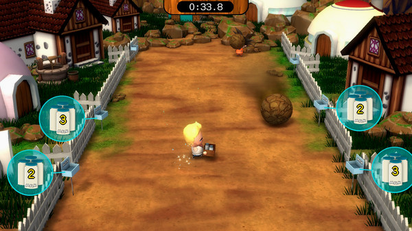Игра Smoots World Cup Tennis, скриншот