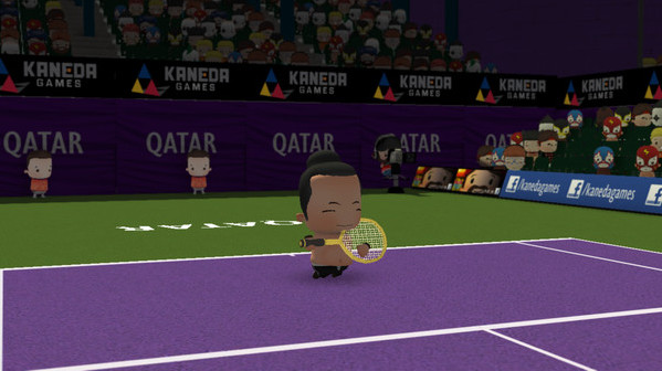 Игра Smoots World Cup Tennis, скриншот