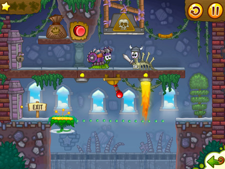 Игра Snail Bob 2: Tiny Troubles, скриншот