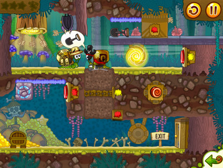 Игра Snail Bob 2: Tiny Troubles, скриншот
