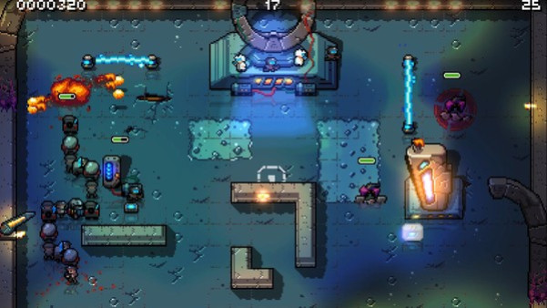 Игра Snake Core, скриншот