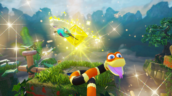 Игра Snake Pass, скриншот