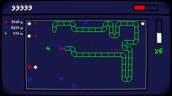 Игра Snakecremental, скриншот