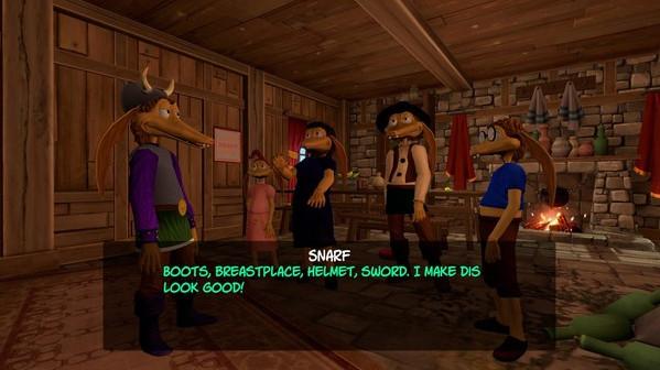 Игра SnarfQuest Tales, Episode 1: The Beginning, скриншот