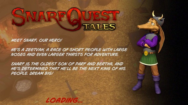 Игра SnarfQuest Tales, Episode 1: The Beginning, скриншот