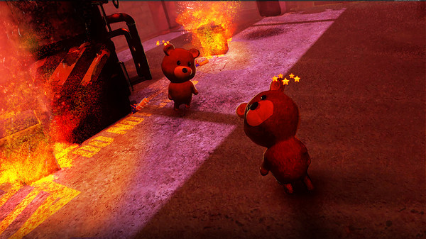 Игра Sneaky Bears, скриншот