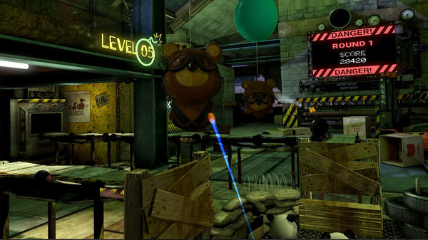 Игра Sneaky Bears, скриншот