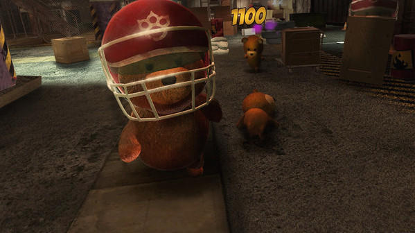 Игра Sneaky Bears, скриншот
