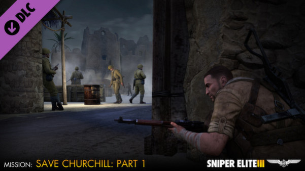 Игра Sniper Elite 3 - Save Churchill Part 1: In Shadows, скриншот