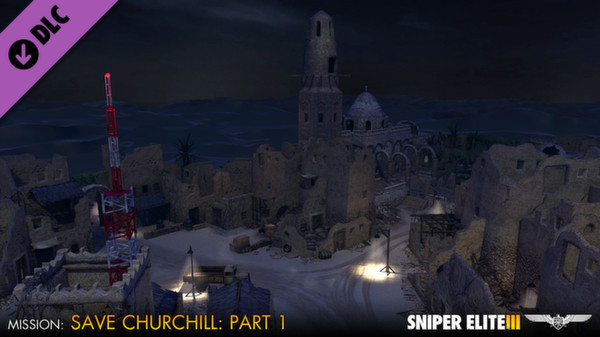 Игра Sniper Elite 3 - Save Churchill Part 1: In Shadows, скриншот