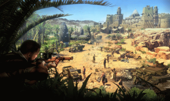 Игра Sniper Elite 3, скриншот