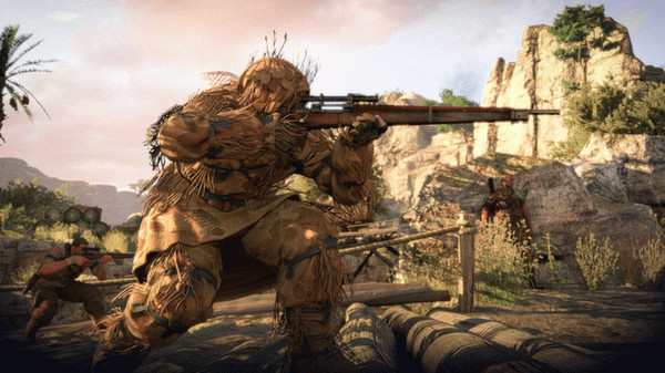 Игра Sniper Elite 3, скриншот