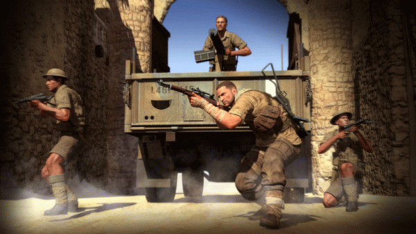 Игра Sniper Elite 3, скриншот