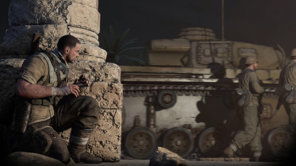 Игра Sniper Elite 3, скриншот
