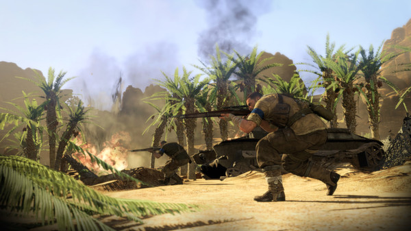 Игра Sniper Elite 3, скриншот