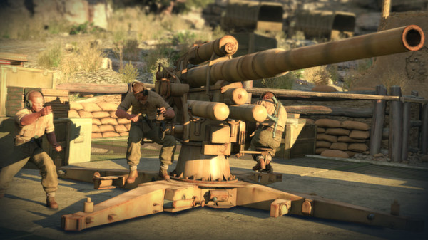 Игра Sniper Elite 3, скриншот
