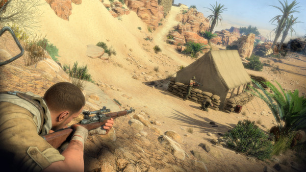 Игра Sniper Elite 3, скриншот