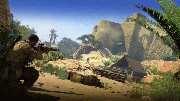 Игра Sniper Elite 3, скриншот