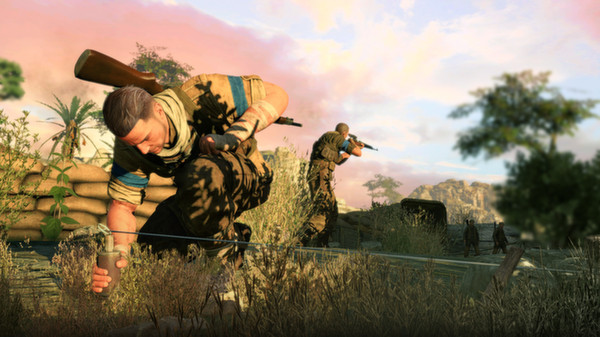 Игра Sniper Elite 3, скриншот