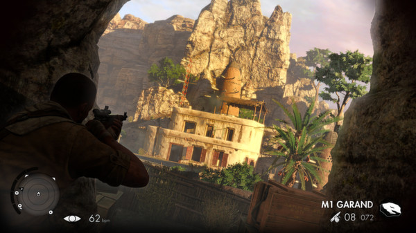 Игра Sniper Elite 3, скриншот